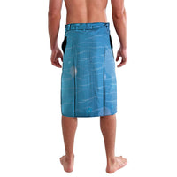Personalised Snapper Fishing New Zealand Lavalava Tamure Fish Hook Maori Pattern LT22 - Polynesian Pride