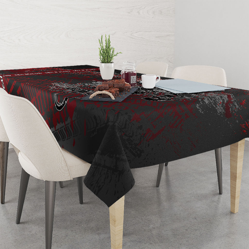 Personalised Cycling New Zealand Tablecloth Aotearoa Pride Sportswear LT22 - Polynesian Pride