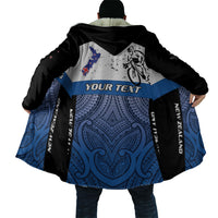 Personalised Cycling New Zealand Cloak Aotearoa Map Fern Maori Pattern LT22 - Polynesian Pride