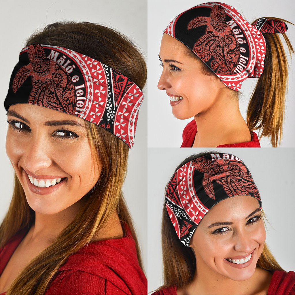 Tonga Language Week Neck Gaiter Heilala Turtle Malo E Lelei LT22 - Polynesian Pride