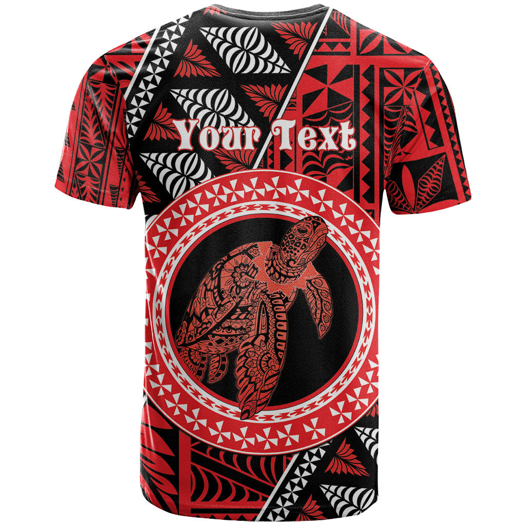 Personalised Tonga Language Week T Shirt Heilala Turtle Malo E Lelei LT22 - Polynesian Pride