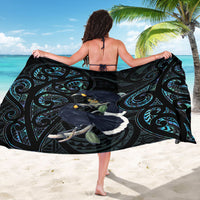 New Zealand Huia Bird Sarong Paua Shell Maori Pattern LT22 - Polynesian Pride