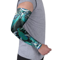 New Zealand Kotiate Weapon Arm Sleeves Aotearoa Mango Paua Shell Maori Pattern LT22 - Polynesian Pride