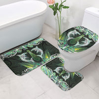New Zealand Mere Pounamu Weapon Bathroom Set Aotearoa Mango Paua Shell Maori Pattern LT22 - Polynesian Pride