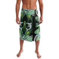 New Zealand Mere Pounamu Weapon Lavalava Aotearoa Mango Paua Shell Maori Pattern LT22 Green - Polynesian Pride