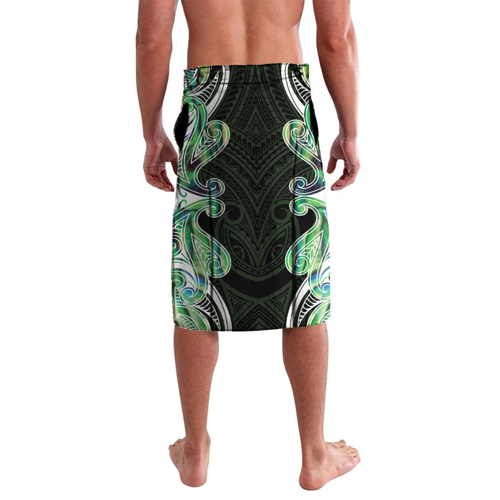 New Zealand Mere Pounamu Weapon Lavalava Aotearoa Mango Paua Shell Maori Pattern LT22 - Polynesian Pride