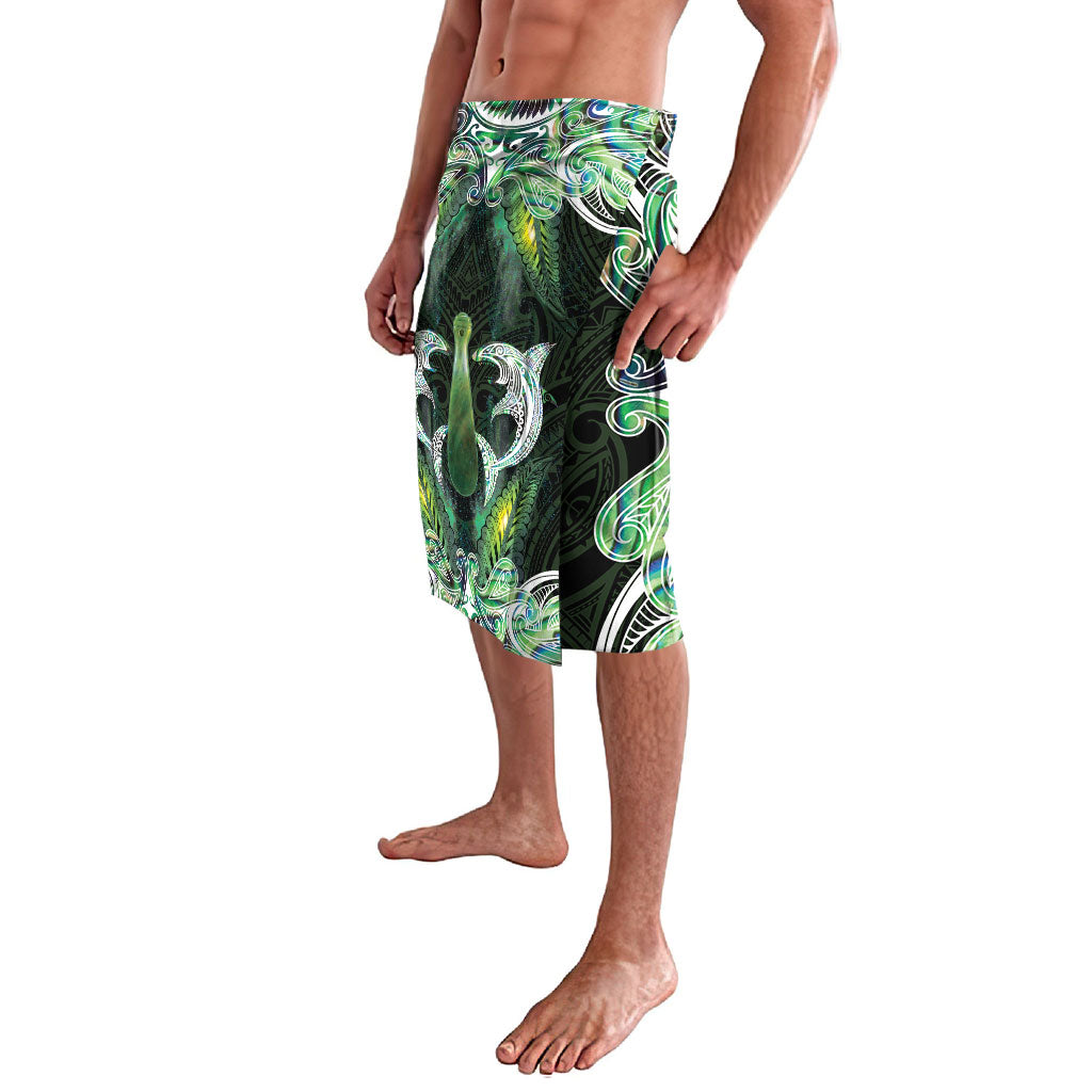 New Zealand Mere Pounamu Weapon Lavalava Aotearoa Mango Paua Shell Maori Pattern LT22 - Polynesian Pride