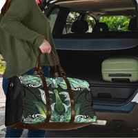 New Zealand Mere Pounamu Weapon Travel Bag Aotearoa Mango Paua Shell Maori Pattern LT22 - Polynesian Pride
