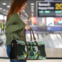New Zealand Mere Pounamu Weapon Travel Bag Aotearoa Mango Paua Shell Maori Pattern LT22 - Polynesian Pride