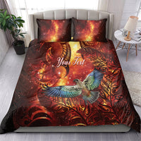 New Zealand Kea Bird Matariki Personalised Bedding Set Silver Fern Maori Pattern LT22 - Polynesian Pride