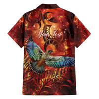 New Zealand Kea Bird Matariki Personalised Hawaiian Shirt Silver Fern Maori Pattern LT22 - Polynesian Pride
