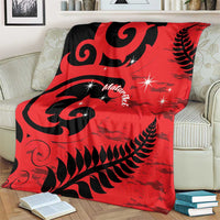 New Zealand Matariki Blanket Maori New Year Koru Pattern LT22 - Polynesian Pride
