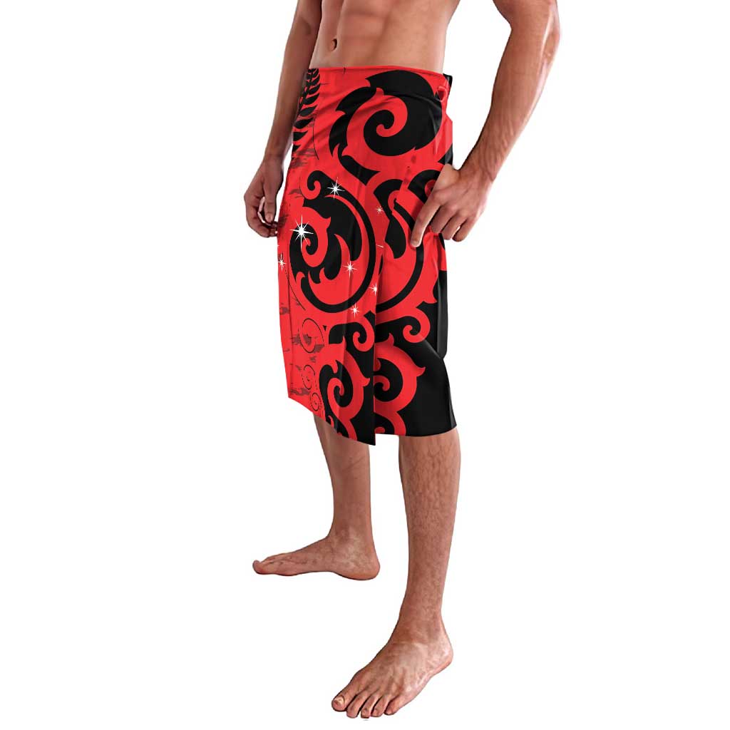 New Zealand Matariki Lavalava Maori New Year Koru Pattern LT22 - Polynesian Pride