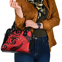 New Zealand Matariki Shoulder Handbag Maori New Year Koru Pattern LT22 - Polynesian Pride