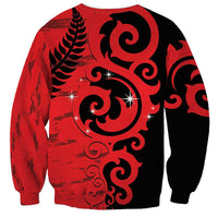 New Zealand Matariki Sweatshirt Maori New Year Koru Pattern LT22 - Polynesian Pride