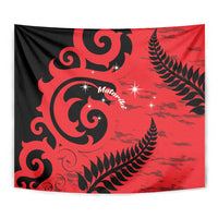 New Zealand Matariki Tapestry Maori New Year Koru Pattern LT22 - Polynesian Pride
