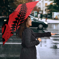 New Zealand Matariki Umbrella Maori New Year Koru Pattern LT22 - Polynesian Pride