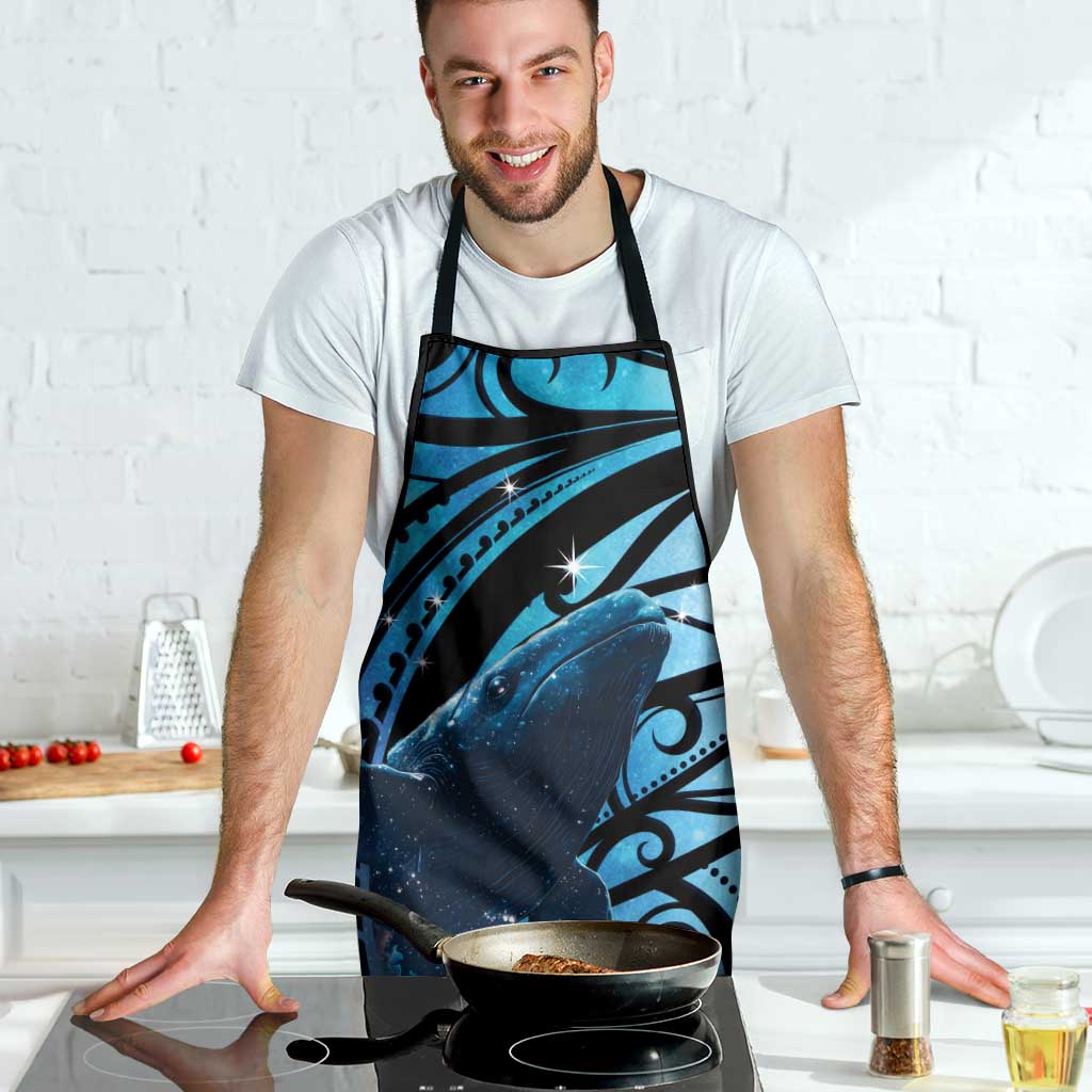 New Zealand Matariki Apron Maori Humpback Whale Galaxy LT22 - Polynesian Pride