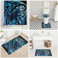 New Zealand Matariki Bathroom Set Maori Humpback Whale Galaxy LT22 - Polynesian Pride