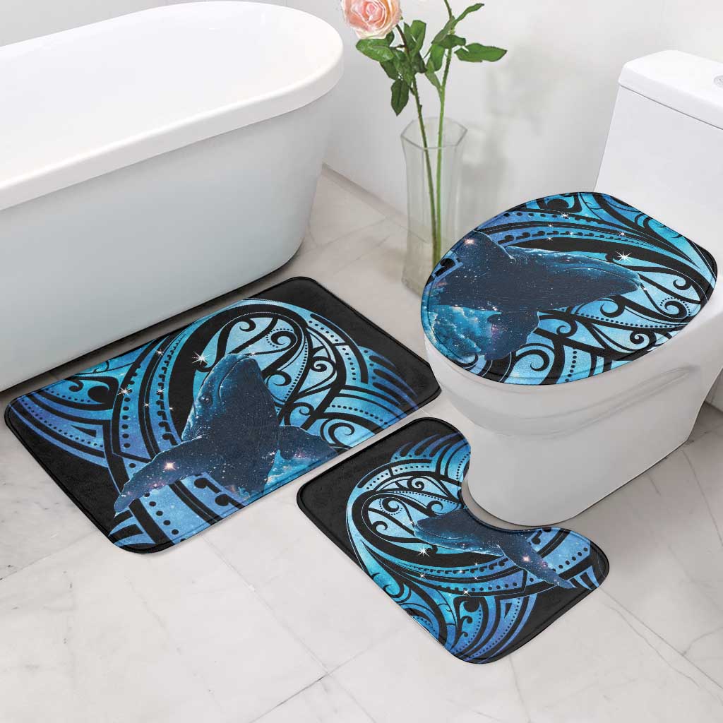 New Zealand Matariki Bathroom Set Maori Humpback Whale Galaxy LT22 - Polynesian Pride