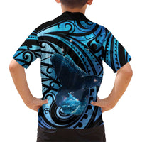New Zealand Matariki Hawaiian Shirt Maori Humpback Whale Galaxy LT22 - Polynesian Pride