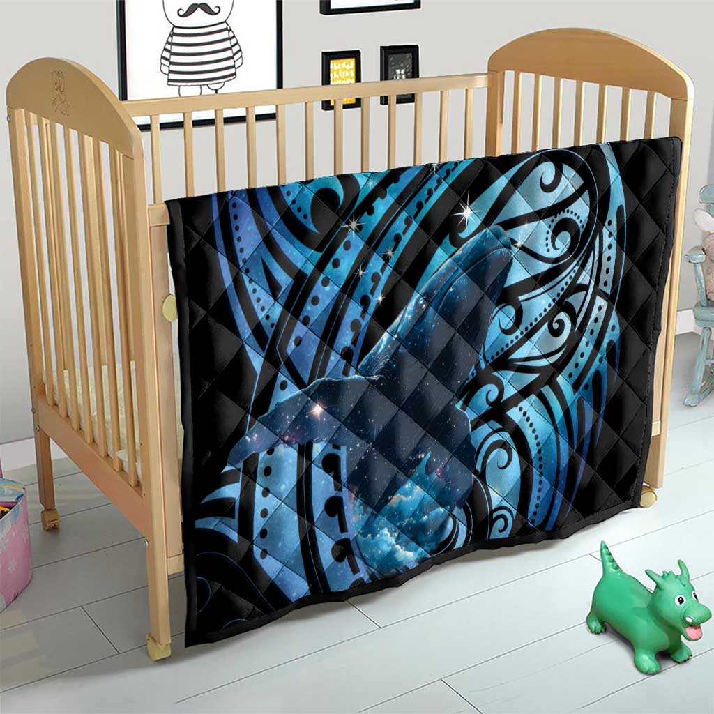 New Zealand Matariki Quilt Maori Humpback Whale Galaxy LT22 - Polynesian Pride