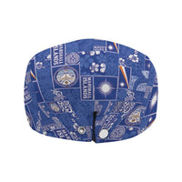 Marshall Islands Merry Christmas Jeff Hat Pacific Patchwork Xmas Vibes LT9 - Polynesian Pride