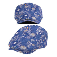 Marshall Islands Merry Christmas Jeff Hat Pacific Patchwork Xmas Vibes LT9 - Polynesian Pride