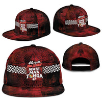 Mate Maa Tonga Rugby 2026 Snapback Cap 40 Years Anniversary One Legacy LT14 - Polynesian Pride