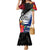 New Zealand And Samoa Rugby Mermaid Dress Mix Tribal Style LT7 Women Black Blue - Polynesian Pride