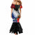 New Zealand And Samoa Rugby Mermaid Dress Mix Tribal Style LT7 - Polynesian Pride