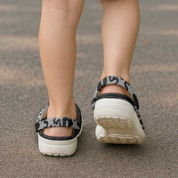 Monotone Polynesian Starfish Unique Pattern Clogs Shoes LT01 - Polynesian Pride