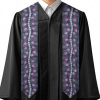 Pikake Maile Tiare Lei Graduation Stole Poni Lauhala Pattern LT01 - Polynesian Pride