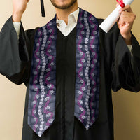 Pikake Maile Tiare Lei Graduation Stole Poni Lauhala Pattern LT01 - Polynesian Pride