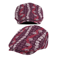 Pikake Maile Tiare Lei Jeff Hat Akala Lauhala Pattern LT01 - Polynesian Pride