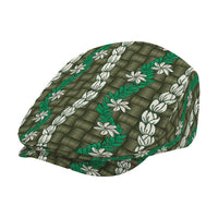 Pikake Maile Tiare Lei Jeff Hat Omaomao Lauhala Pattern LT01 - Polynesian Pride