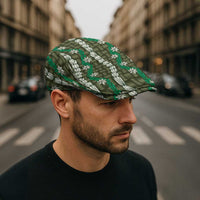 Pikake Maile Tiare Lei Jeff Hat Omaomao Lauhala Pattern LT01 - Polynesian Pride