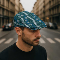 Pikake Maile Tiare Lei Jeff Hat Polu Lauhala Pattern LT01 - Polynesian Pride