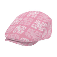 Pink Palaka Quilt Hawaii Jeff Hat Traditional Hawaii-plaid Pattern LT14 - Polynesian Pride
