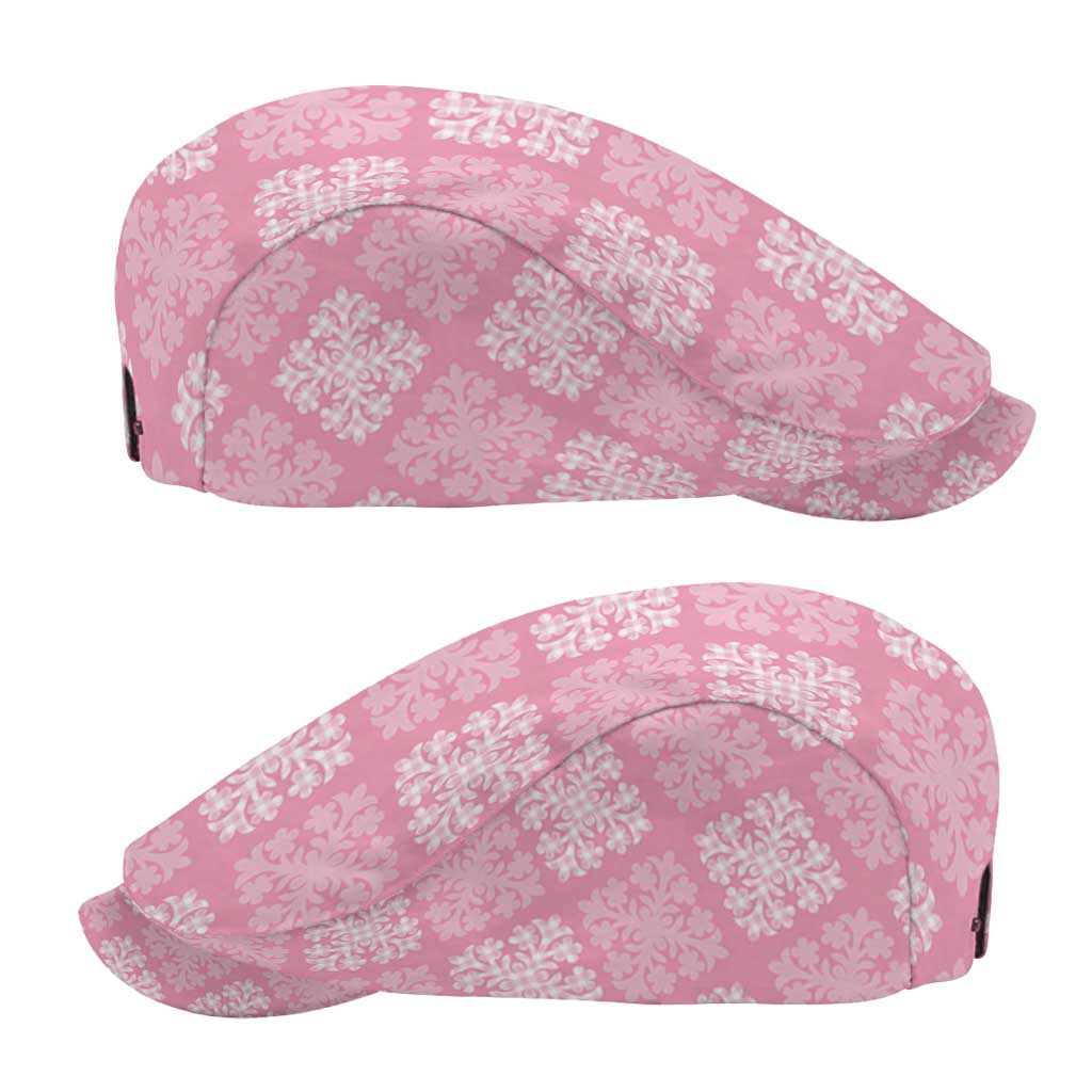 Pink Palaka Quilt Hawaii Jeff Hat Traditional Hawaii-plaid Pattern LT14 - Polynesian Pride