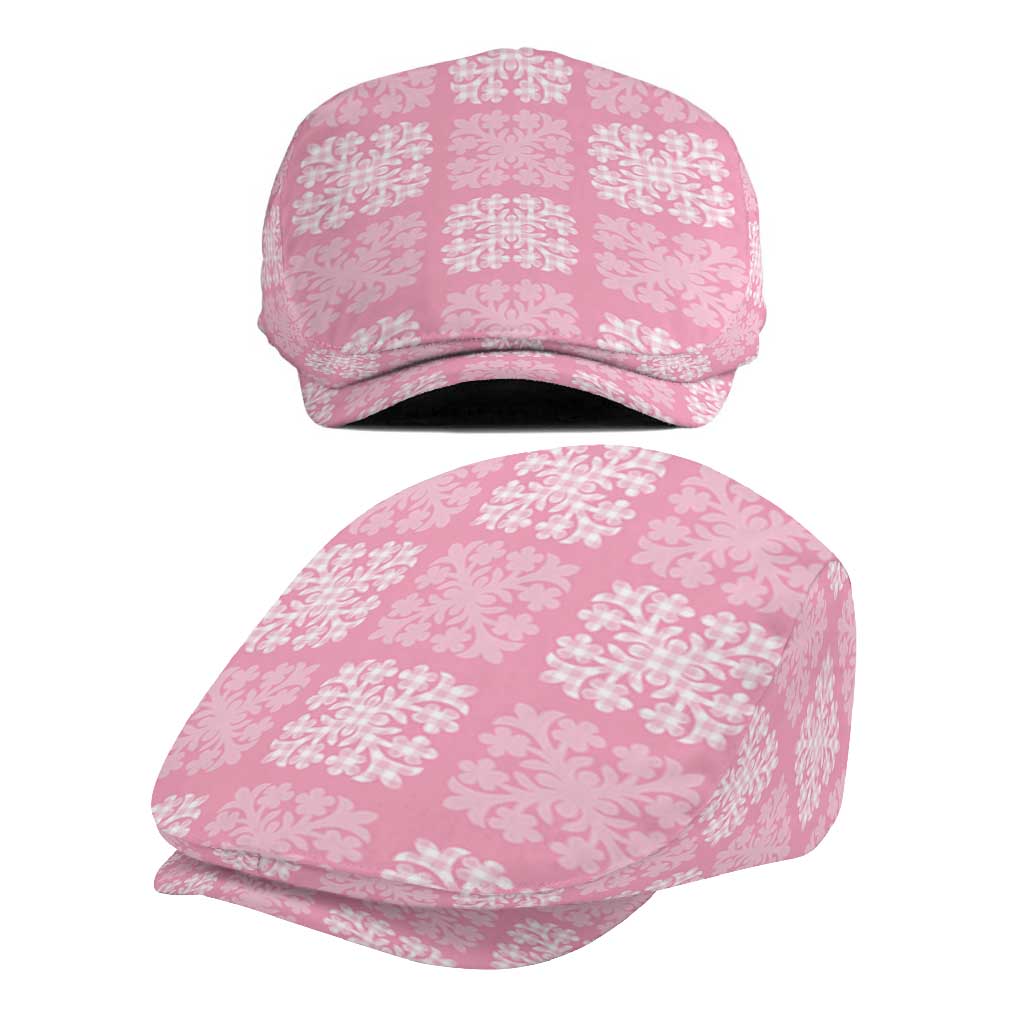 Pink Palaka Quilt Hawaii Jeff Hat Traditional Hawaii-plaid Pattern LT14 - Polynesian Pride