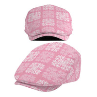 Pink Palaka Quilt Hawaii Jeff Hat Traditional Hawaii-plaid Pattern LT14 - Polynesian Pride