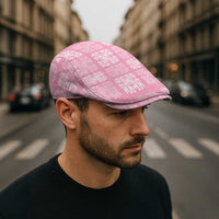 Pink Palaka Quilt Hawaii Jeff Hat Traditional Hawaii-plaid Pattern LT14 - Polynesian Pride