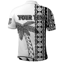 Custom Fiji Rugby Polo Shirt Coconut Tree With Tapa Pattern LT12 - Polynesian Pride