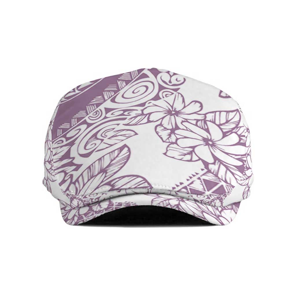 Polynesia Jeff Hat Polynesian Tropical Flowers Purple Pastel Vibes LT14 Purple - Polynesian Pride