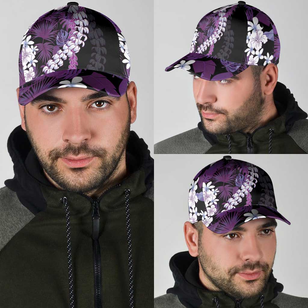 Poni Aloha Hawaii Lei Classic Cap Tropical Flowers Elegant Vibe LT14 - Polynesian Pride