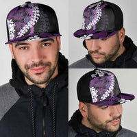Poni Aloha Hawaii Lei Mesh Trucker Cap Tropical Flowers Elegant Vibe LT14 - Polynesian Pride