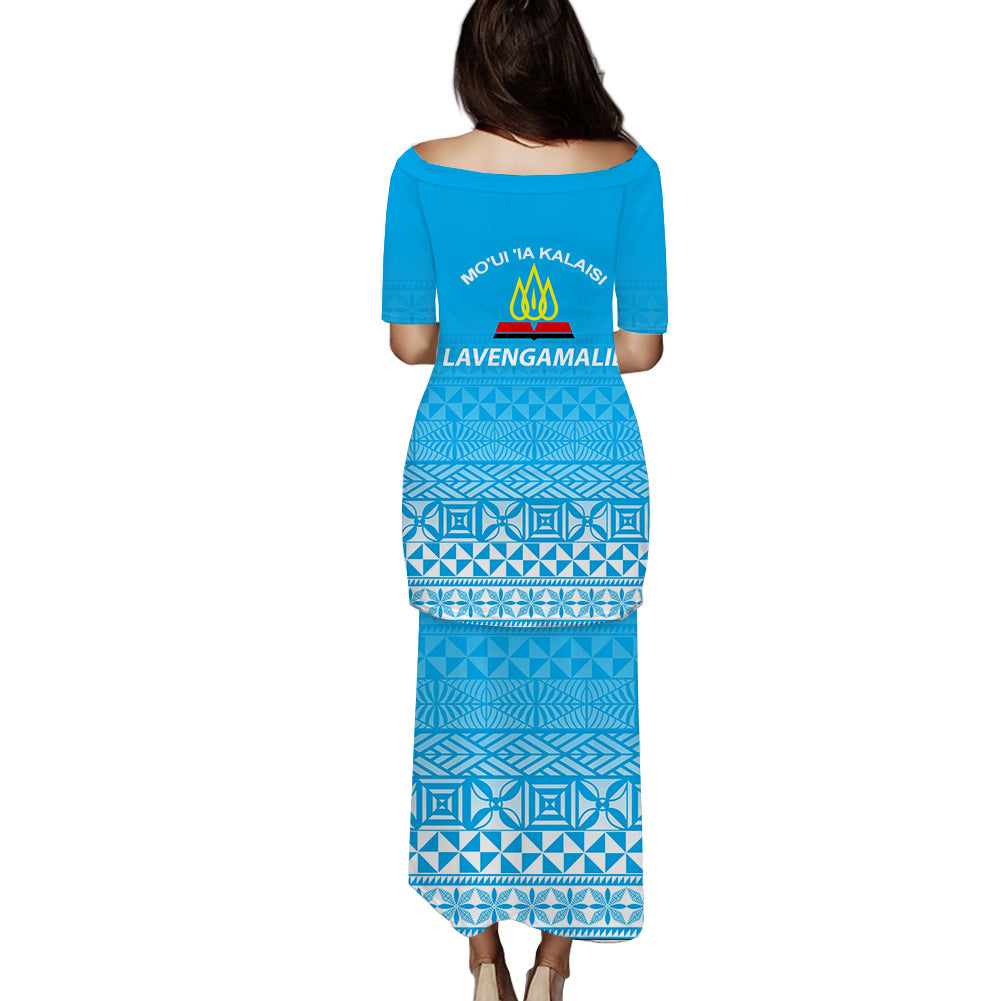 Tonga Lavengamalie College Tongan Pattern Puletaha Dress - LT12 - Polynesian Pride