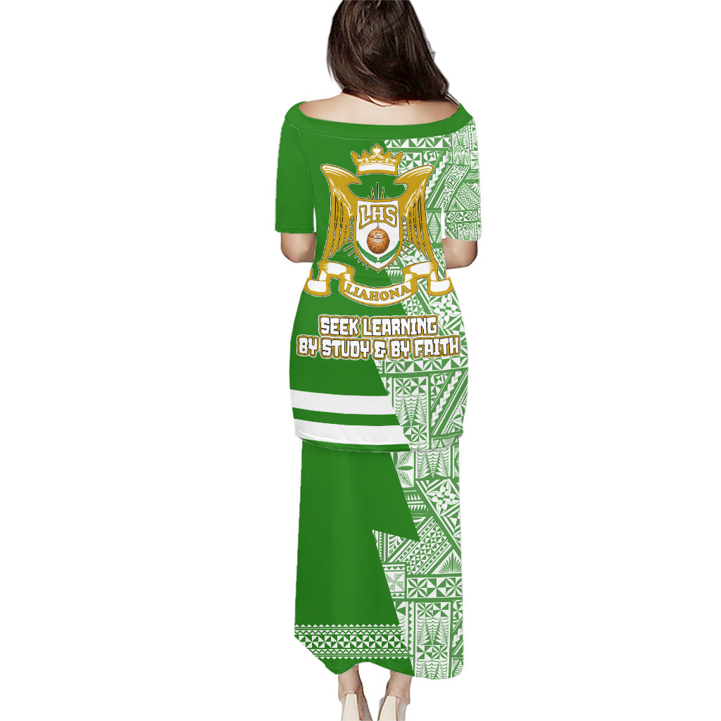 Tonga Liahona High School LHS Motto Puletaha Dress LT7 - Polynesian Pride