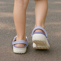 Tiare Tahiti Clogs Shoes Purple Polynesia Motifs LT05 - Polynesian Pride
